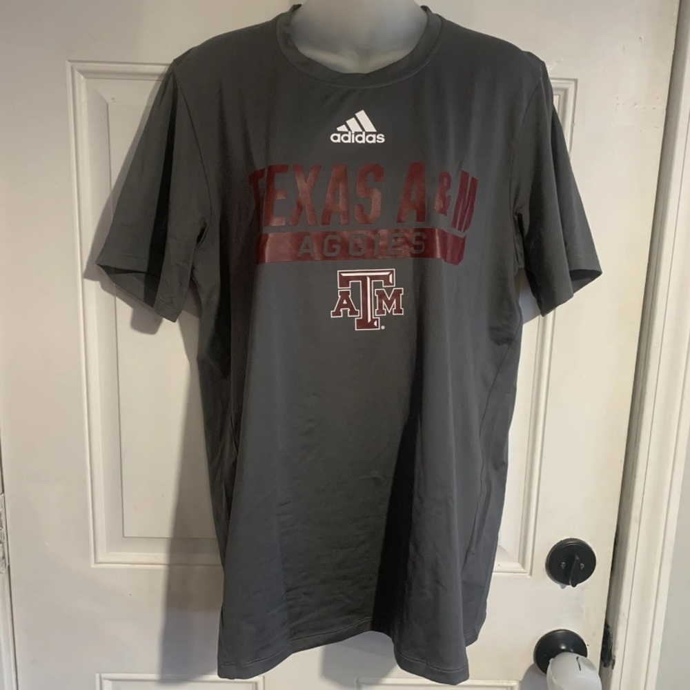 Adidas Texas A&M Aggies College T-Shirt, Size Medium, NWOT
